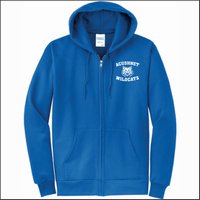 Acushnet School Full Zip Hooded Sweatshirt