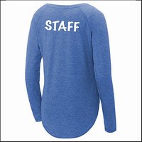 Acushnet Staff Ladies Triblend Long Sleeve Raglan Tee