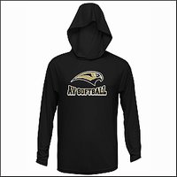 Arroyo Valley Softball LS Performance Hooded Tee