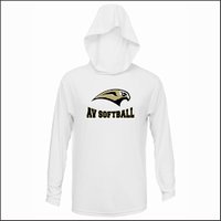 Arroyo Valley Softball LS Performance Hooded Tee