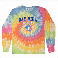 Bay View Elementary Tie-Dye Long Sleeve T-Shirt 