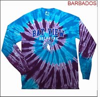 Bay View Elementary Tie-Dye Long Sleeve T-Shirt 