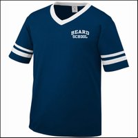 Beard School Sleeve Stripe Jersey Tee