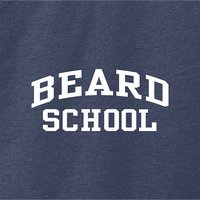 Beard School Ladies Cowl Neck Tee