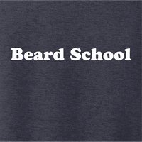 Beard School Ladies V-Neck Tee - Des. A