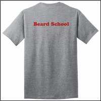 Beard School Short Sleeve T-shirt-Des. A