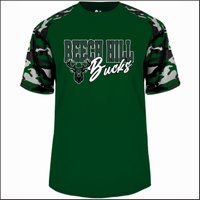 Beech Hill School Camo Sleeve Performance Tee