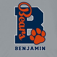 Benjamin Elementary 3/4 Sleeve Baseball T-Shirt