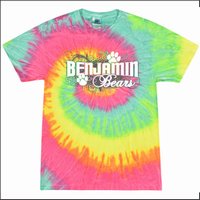 Benjamin Elementary - Des. B Multicolor Tie Dye T-Shirt