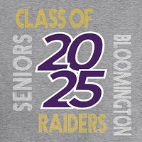 BHS Class of 2025 Short Sleeve T-shirt - Des. B