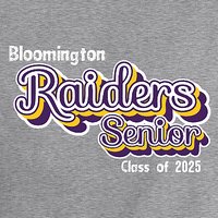 BHS Class of 2025 Short Sleeve T-shirt - Des. A