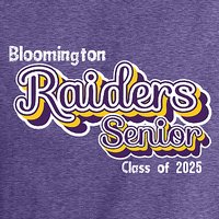 BHS Class of 2025 Short Sleeve T-shirt - Des. A