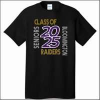 BHS Class of 2025 Short Sleeve T-shirt - Des. B