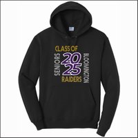 BHS Class of 2025 Hooded Sweatshirt - Des. B