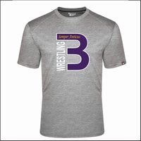 BHS Wrestling Performance Flex Tee