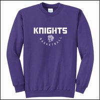 BJHS Boys Basketball Crewneck Sweatshirt - Des. B