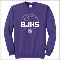 BJHS Boys Basketball Crewneck Sweatshirt - Des. C