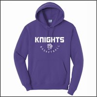 BJHS Boys Basketball Hooded Sweatshirt - Des. B