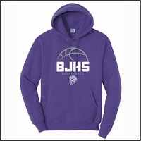 BJHS Boys Basketball Hooded Sweatshirt - Des. C