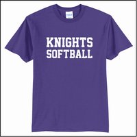 BJHS Softball Short Sleeve T-shirt - Des. B