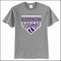 BJHS Softball Short Sleeve T-shirt - Des. A