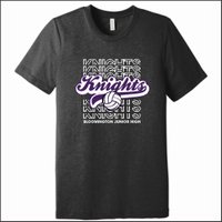 BJHS Volleyball Tri-Blend T-Shirt