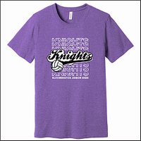 BJHS Volleyball Tri-Blend T-Shirt