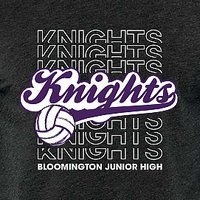 BJHS Volleyball Tri-Blend T-Shirt