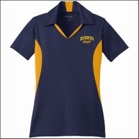 Burrus Elem STAFF Ladies Colorblock Polo