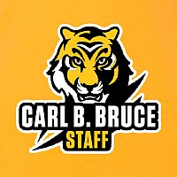 Carl B Bruce MS Staff Pom Beanie