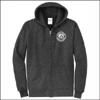 Charles Brown Full Zip Hooded Sweatshirt