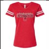 Central School Staff Ladies Vintage Football Tee