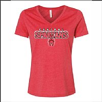 Central School Staff Women's V-Neck Tee