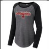 Central School Staff Ladies Triblend Long Sleeve Raglan Tee