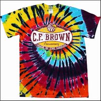 CF Brown Tie Dye Shirt - Des. A