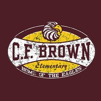 CF Brown Ladies Relaxed Jersey Tee - Des. A