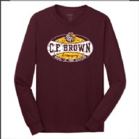 CF Brown Long Sleeve T-Shirt - Des. A