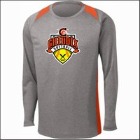 Chiddix Softball Long Sleeve Heather Dri-Fit