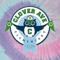 Clover Ave Elementary Multicolor Tie Dye T-Shirt