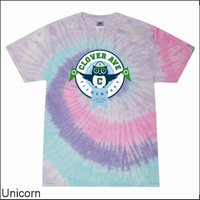 Clover Ave Elementary Multicolor Tie Dye T-Shirt