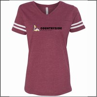 Countryside Elem AZ Ladies Vintage Football Tee