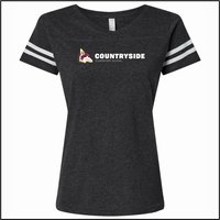 Countryside Elem AZ Ladies Vintage Football Tee