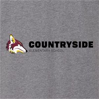 Countryside Elem AZ Ladies Triblend Long Sleeve Raglan Tee