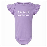 CVILLE FUMP Infant Flutter Sleeve Bodysuit