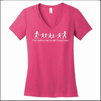 CVILLE FUMP Staff Ladies Perfect V-Neck