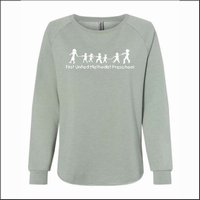 CVILLE FUMP Staff Women's Wave Wash Crewneck Sweatshirt