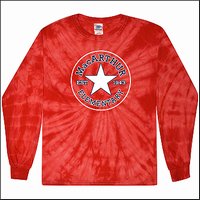 Douglas MacArthur Tie-Dye Long Sleeve T-Shirt 