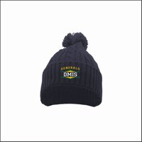 Daniel Morgan Intermediate Cable Knit Pom Beanie