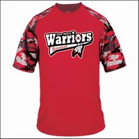 DM Warriors Camo Sleeve Performance Tee