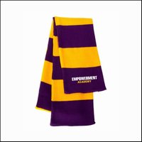 Empowerment Academy Rugby Knit Scarf